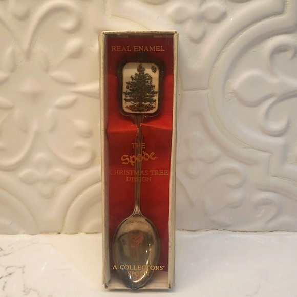 Spode Christmas Tree Collector's Spoon in Original Box - Picture 2 of 5